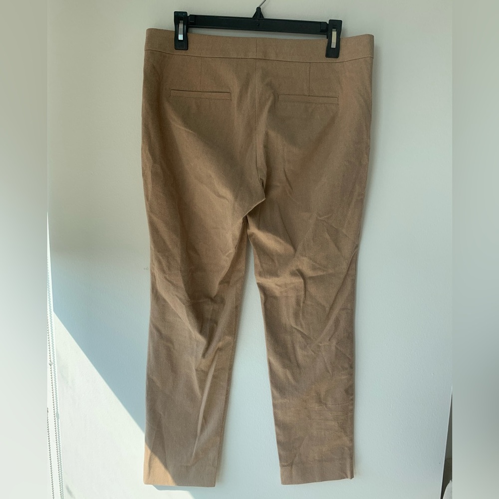 Banana Republic Womens Sloan Dress Pants Tan Size 6 Small - Picture 2 of 9